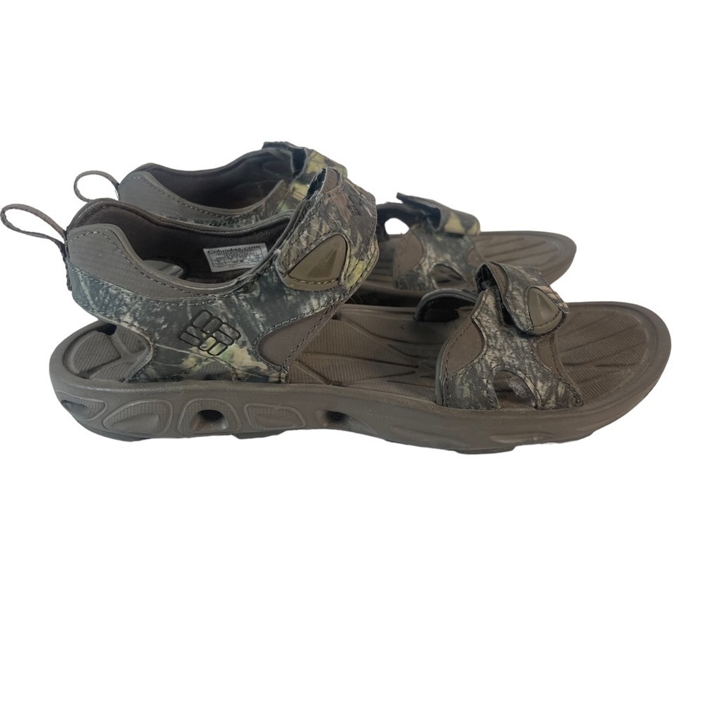 Columbia Techsun 3 PFG Lightweight Hook and Loop Open Toe Camouflage Sandal